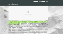 Desktop Screenshot of harvest-networks.com
