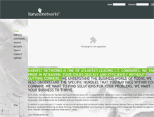 Tablet Screenshot of harvest-networks.com